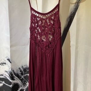 Halter with lace